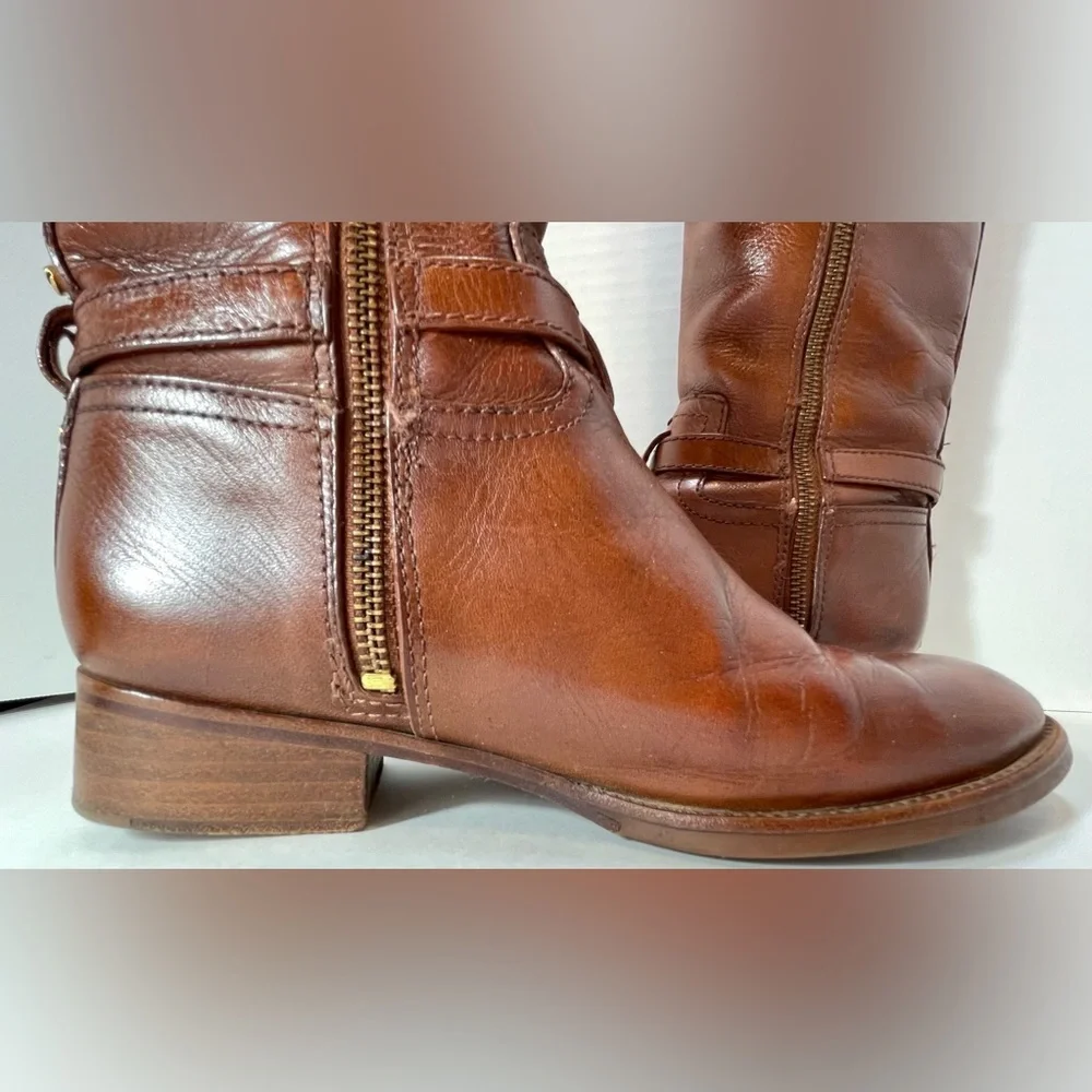 TORY BURCH Women’s Calista Knee High Riding Boots Size 6M - Picture 11 of 16